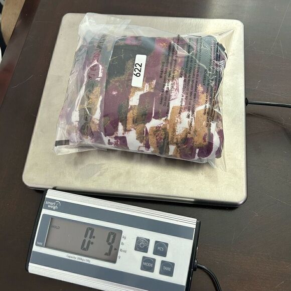 LOGO By Lori Goldstein Multicolor Lace Trim Tunic Rayon Purple Blouse Womens 1X - Picture 16 of 16